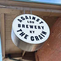 Снимок сделан в Against The Grain Brewery &amp; Smokehouse пользователем Matthew B. 2/24/2023