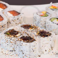 Das Foto wurde bei Orymaki Sushi House &amp;amp; Delivery von Orymaki Sushi House &amp;amp; Delivery am 9/2/2015 aufgenommen