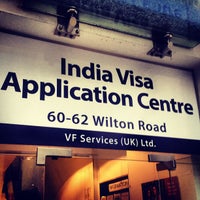 Photo taken at Indian visa application office by Brett V. on 11/21/2012