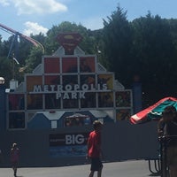 Photo taken at Metropolis (Six Flags) by Brandi S. on 6/21/2016