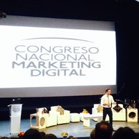 Photo taken at Congreso Nacional de Marketing Digital by Tania P. on 11/12/2014