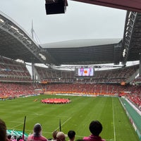 Photo taken at Toyota Stadium by Fujihira on 4/21/2024