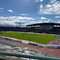 Photo taken at Toyama Stadium by Fujihira on 10/29/2023
