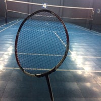Photo taken at Phoenix Badminton Court by Dreamm B. on 3/24/2017