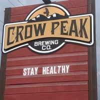 Foto tomada en Crow Peak Brewing Company  por Mike W. el 5/23/2020