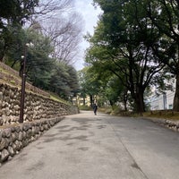 Photo taken at Kyu-Iwasaki-tei Gardens by Tac S. on 3/24/2024