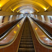 Photo taken at Metro =B= Jinonice by Jakub J. on 7/22/2022