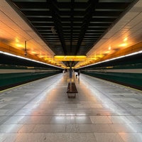 Photo taken at Metro =B= Radlická by Jakub J. on 7/22/2022