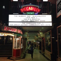 Photo taken at The Piccadilly Cinema by Todd K. on 5/27/2013