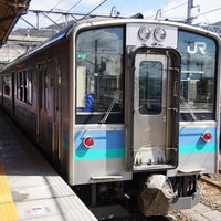 Photo taken at Shinano-Ōmachi Station by 歯滒 on 3/27/2024