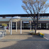 Photo taken at Gamagōri Station by 歯滒 on 3/29/2024