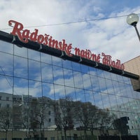 Photo taken at Radošinské naivné divadlo by Samuel T. on 4/18/2016