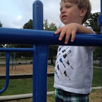 Photo taken at Humboldt Park Public Pool &amp; Playground by Erica C. on 8/7/2013