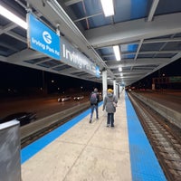Photo taken at CTA - Irving Park by Tea R. on 12/4/2022