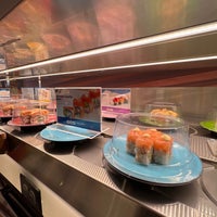 Photo taken at Sushi+ Rotary Sushi Bar by Tea R. on 10/23/2022