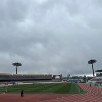 Photo taken at Urawa Komaba Stadium by ベリンダ柴戸 on 3/20/2024