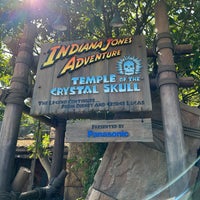 Photo taken at Indiana Jones Adventure Temple of the Crystal Skull by ベリンダ柴戸 on 4/16/2024