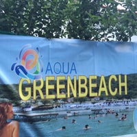 Photo taken at Aqua Green Beach by Kel 6. on 6/9/2016