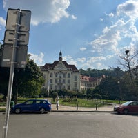 Photo taken at Lyčkovo náměstí by Barbora K. on 9/12/2023