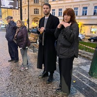 Photo taken at Karlovy lázně (tram) by Barbora K. on 11/17/2022