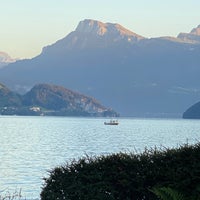 Photo taken at Lake Lucerne by سين ♓. on 10/13/2023