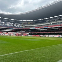 Photo taken at Zona Palcos Estadio Azteca by Shanny R. on 10/8/2023