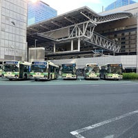Photo taken at Osaka Sta. Bus Stop by ゆっ on 7/29/2023