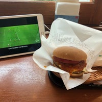 Photo taken at MOS Burger by おん on 6/21/2019