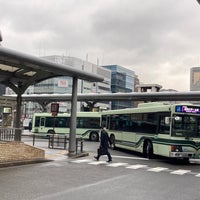 Photo taken at Kyoto Sta. Karasuma Exit Bus Terminal by 高木の移動録 on 1/31/2024