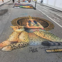 Photo taken at Street Painting Festival in Lake Worth, FL by Robin D. on 2/25/2018