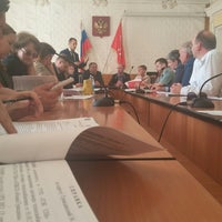 Photo taken at Администрация Калининского района by Ekaterina P. on 8/8/2017