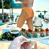 Photo taken at Mantamar Beach Club • Bar &amp;amp; Grill by Jason O. on 4/14/2024