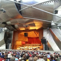Photo taken at Jay Pritzker Pavilion by Vik K. on 6/30/2013