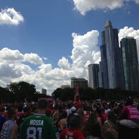 Photo taken at 2013 Chicago Blackhawks Stanley Cup Championship Rally by Jeremy K. on 6/28/2013