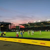 Photo taken at The Twickenham Stoop Stadium by Henry S. on 1/18/2020
