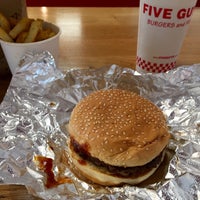 Photo taken at Five Guys by Oliver M. on 10/26/2015