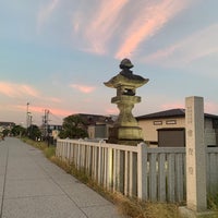 Photo taken at 常夜灯公園 by chiruparu on 6/30/2022
