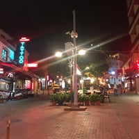 Photo taken at Kuşadası Barlar Sokağı by Asosh 💛💙 on 10/28/2019
