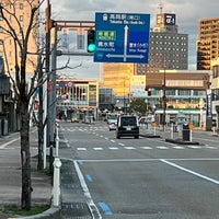 Photo taken at Takaoka Station by 蒸し豚 on 2/18/2024
