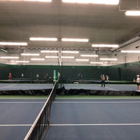 Photo taken at McFetridge Sports Center Tennis Courts by Paul G. on 3/25/2018