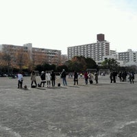 Photo taken at 品川区立八潮学園 by kazuki p. on 12/2/2012