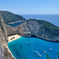 Photo taken at Navagio by bahar on 5/23/2023