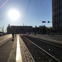 Photo taken at Nákladové nádraží Žižkov (tram) by Sandra B. on 6/7/2016