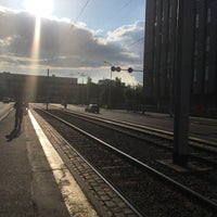 Photo taken at Nákladové nádraží Žižkov (tram) by Sandra B. on 6/30/2016