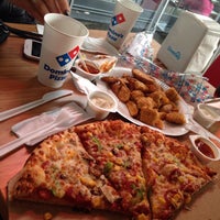 Photo taken at Domino&amp;#39;s Pizza by nesso n. on 7/29/2016