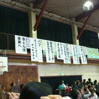 Photo taken at 市川市立 新井小学校 by 初音航空隊 on 10/20/2012