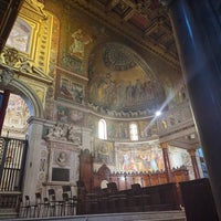 Photo taken at Basilica di Santa Maria in Trastevere by narni on 6/8/2023