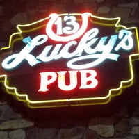 Photo taken at Lucky&amp;#39;s 13 Pub by Terrence on 11/14/2017