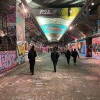Photo taken at Leake Street Graffiti Tunnel by Ghada on 2/20/2024