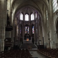 Photo taken at Église Saint-Leu Saint-Gilles by gula p. on 8/24/2015
